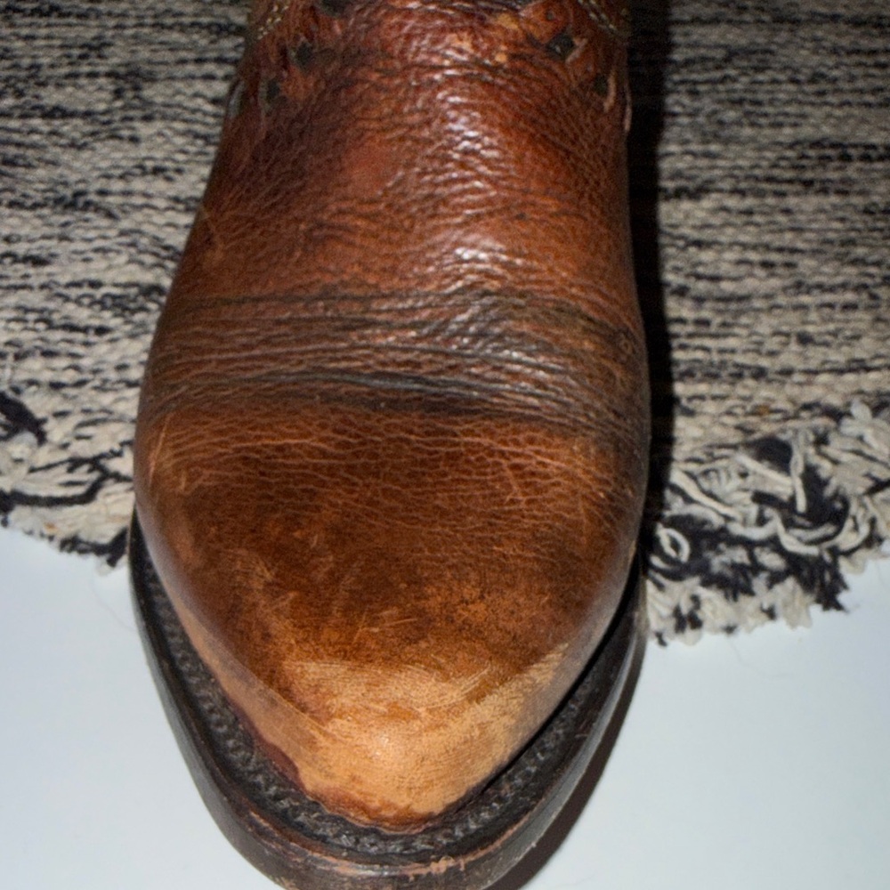 ASH Women’s Leather Western Boots37 fits like a 6 - Picture 8 of 11